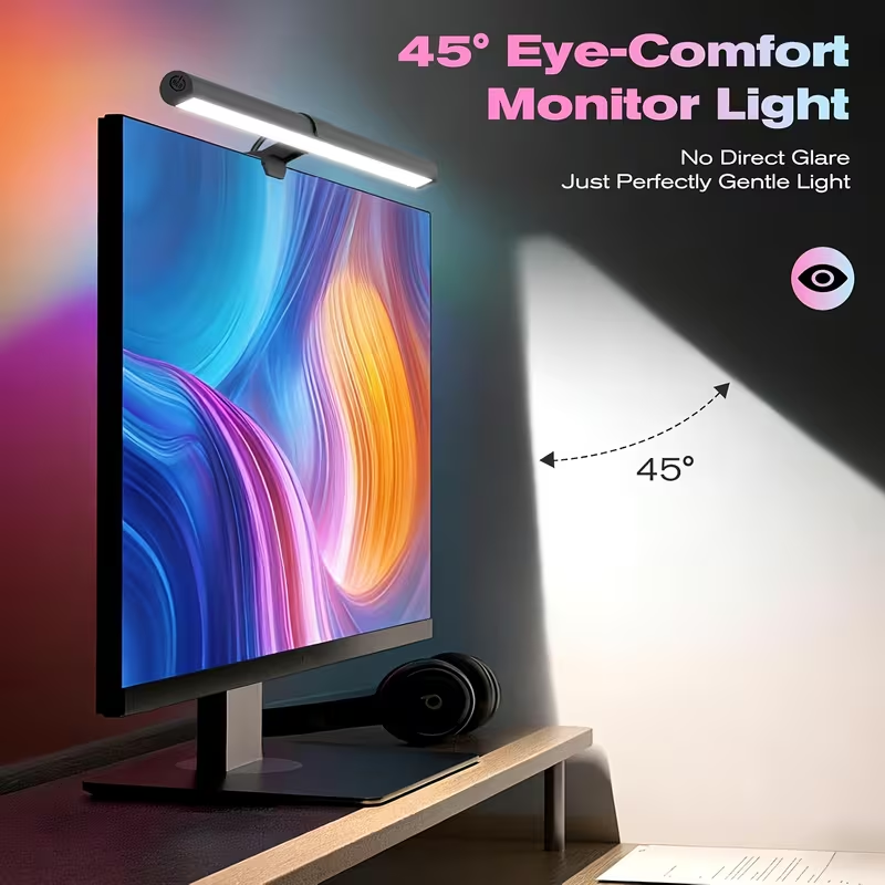 Party Games On Switch - USB Güçlü LED Monitör Işık Çubuğu,
