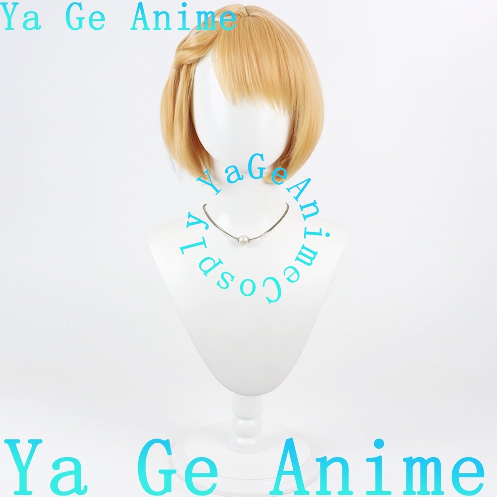 Party Games New Year - Kadınlar için Anime Cosplay Peruk, Gümüş