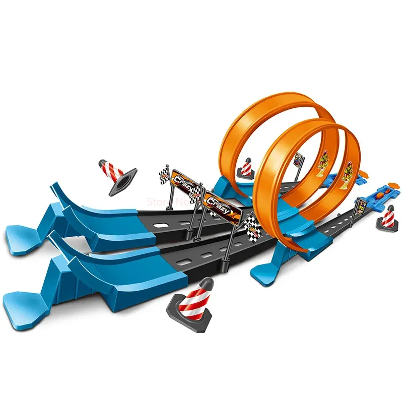 Hot Wheels Car Track Sets - Sıcak Stunt Hızlı Araba Tekerlekleri Model