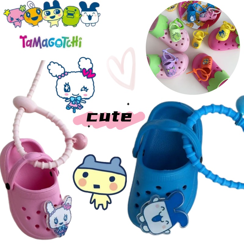 Bandai Model Tamagotchi - Yeni Yaratıcı Bandai Tamagotchi Ayakkabı Anahtarlığı,