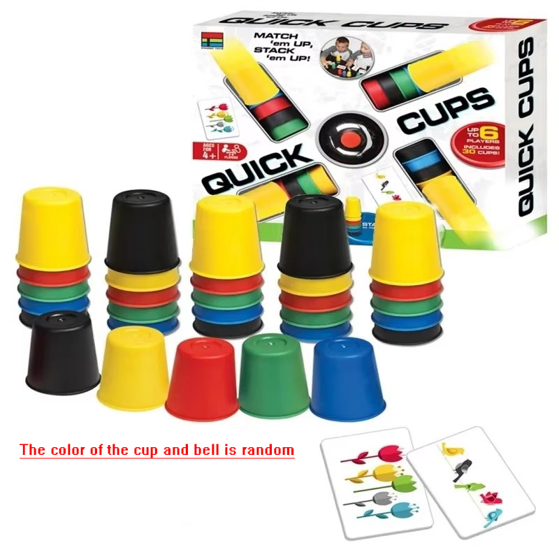 Quick Games Party - İstifleme Fincan Masa Oyunları Oyuncaklar HIZLI