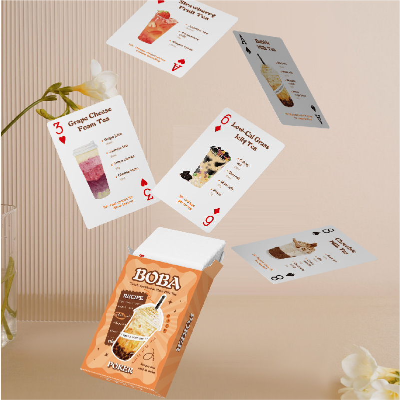 Party Games Popular - Kamp Popüler Boba Sütlü Çay Pokeri