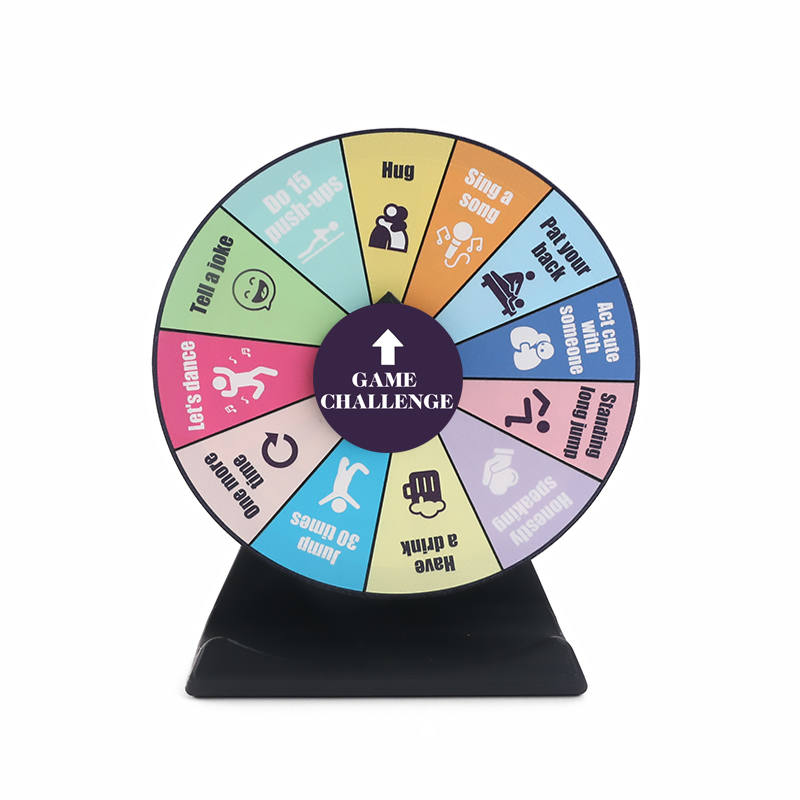 Party Games Spin The Wheel - Masaüstü Oyunu Çıkarmanın Tepesi Karar Verme