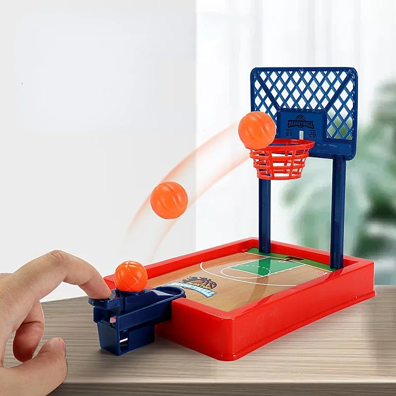 Party Games Easy Kids - Mini Çekim Basketbol Makinesi Çocuklar Yetişkinler