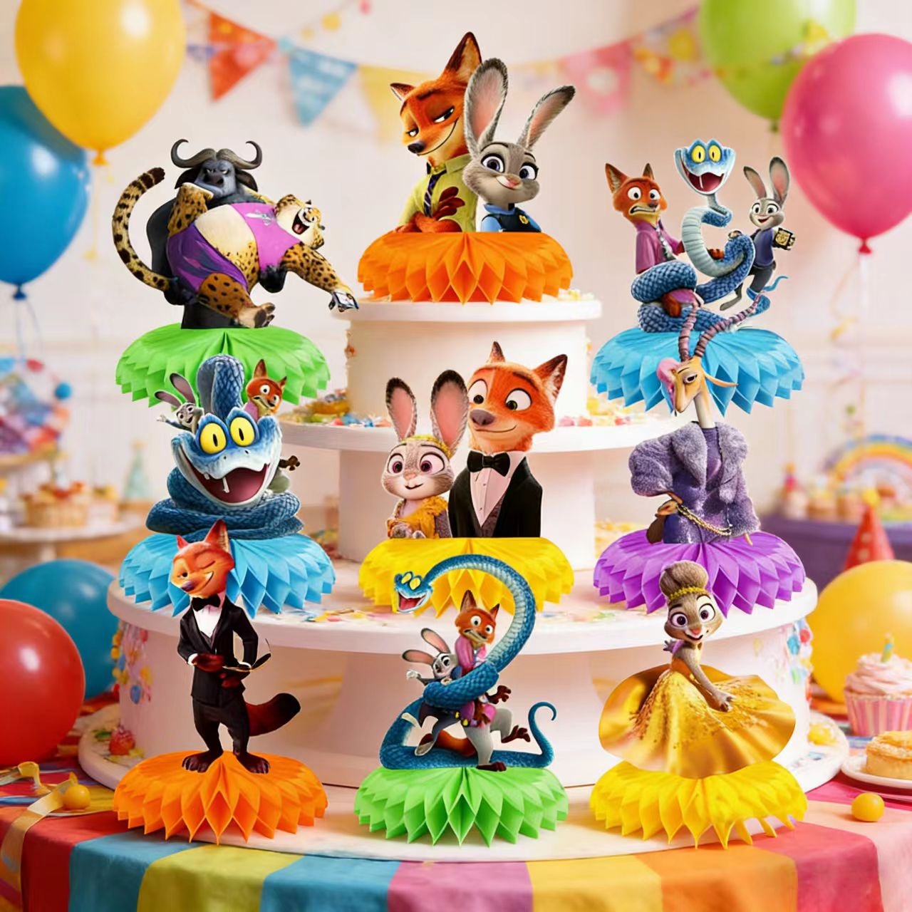 Zootopia Party Games - Zootopia Judy Petek Masaüstü Dekor Zootopia