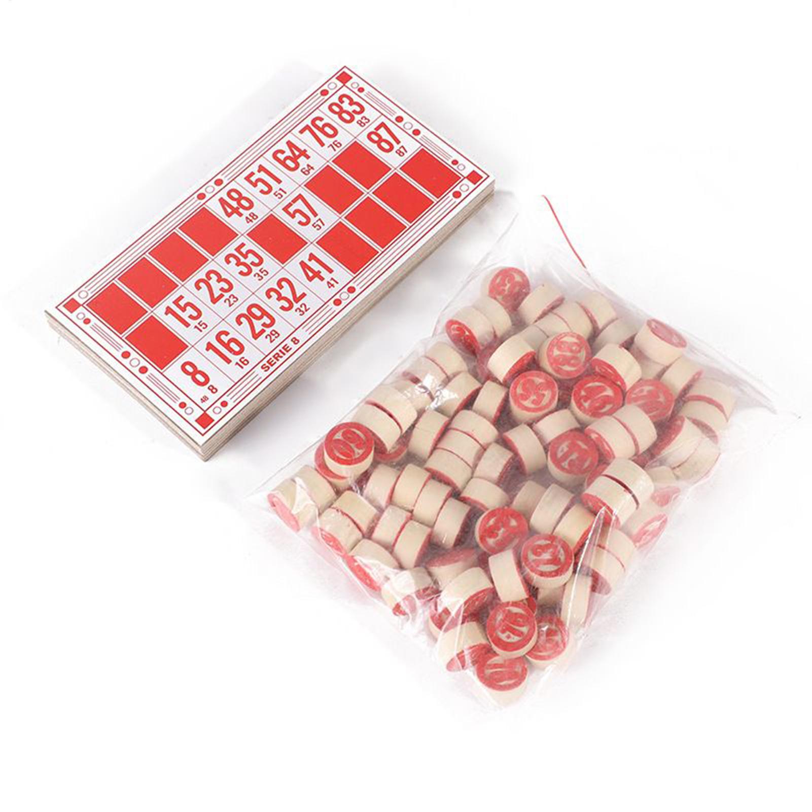 Bingo Seti Komik Vintage Ahşap - Party Games Large Groups incelemesi ve fiyatı