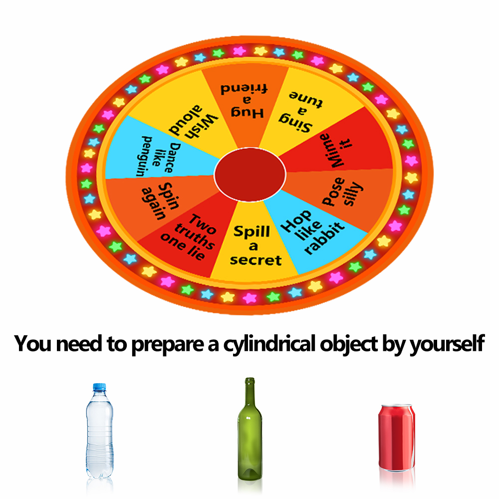 Ödül Çarkı Döndürme Oyunu Renk - Party Games Spin The Wheel incelemesi ve fiyatı