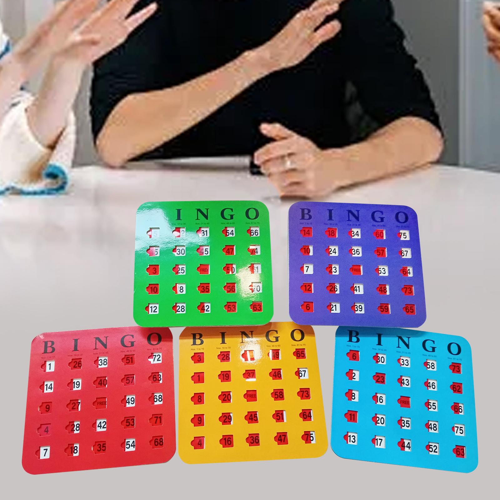 5 Parça Bingo Oyun Kartları Bü - Party Games Large Groups incelemesi ve fiyatı