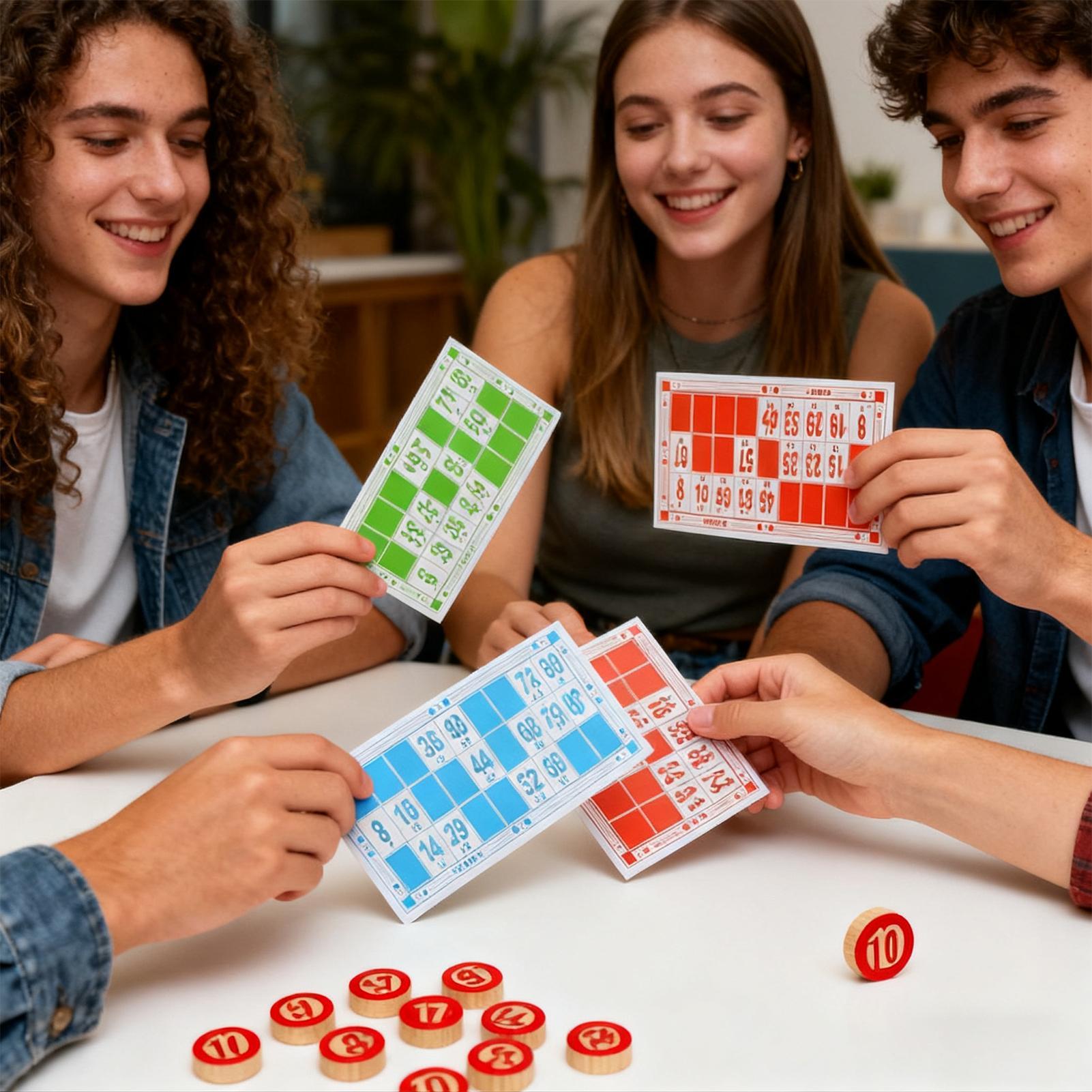 Vintage Ahşap Bingo Oyun Seti  - Party Games Large Groups incelemesi ve fiyatı
