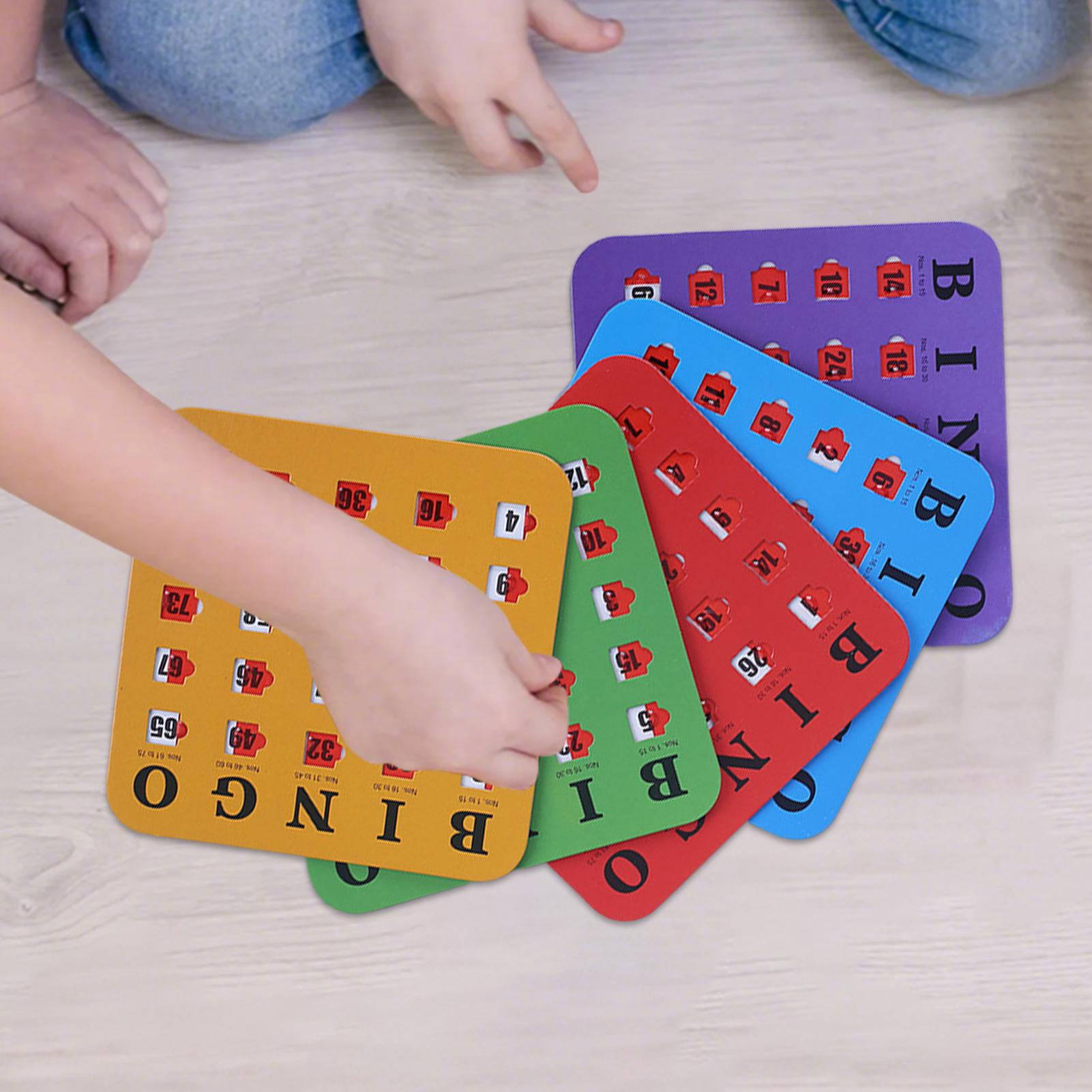 5 Adet Büyük Baskılı Bingo Oyu - Party Games Large Groups incelemesi ve fiyatı