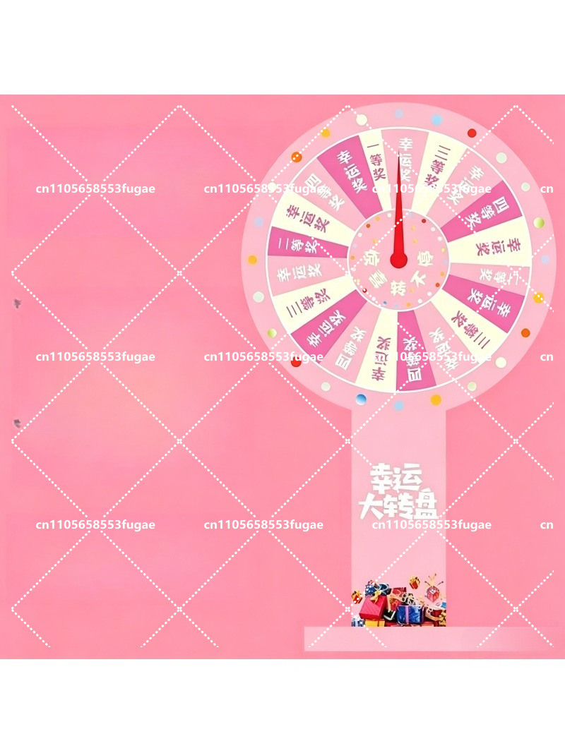 Ahşap Çerçeveli Pembe Şans Çar - Party Games Spin The Wheel incelemesi ve fiyatı