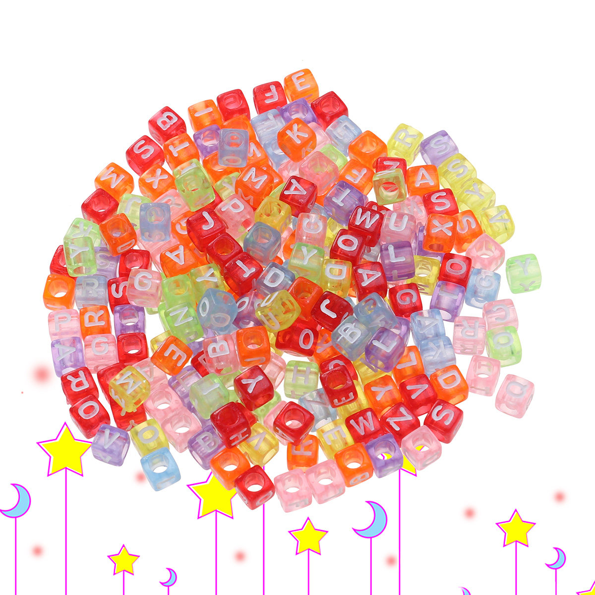 6 mm Akrilik Harf Boncukları D - Party Games Name incelemesi ve fiyatı