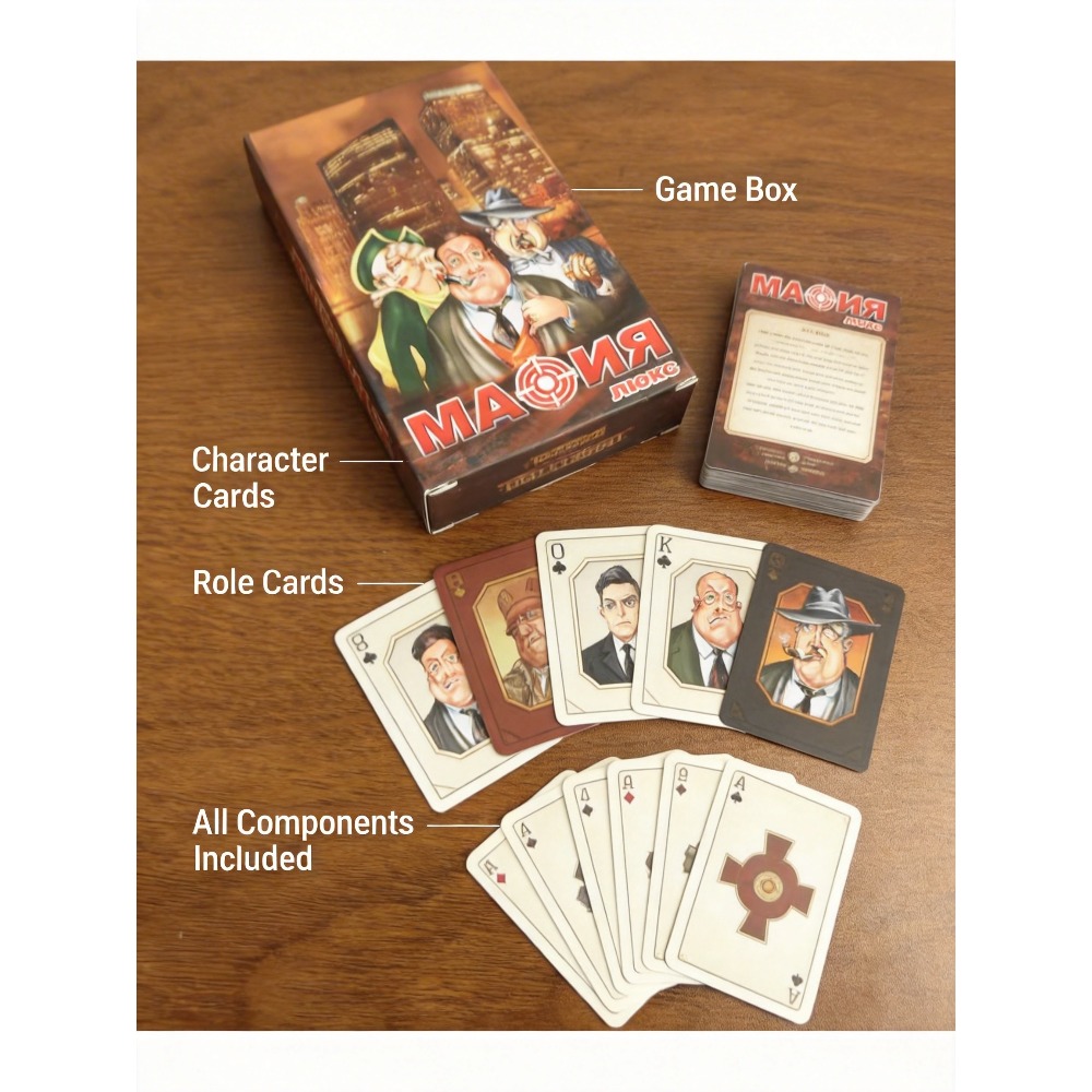 Mafya Parti Oyunu - Rusça Sürü - Party Games Mafia incelemesi ve fiyatı