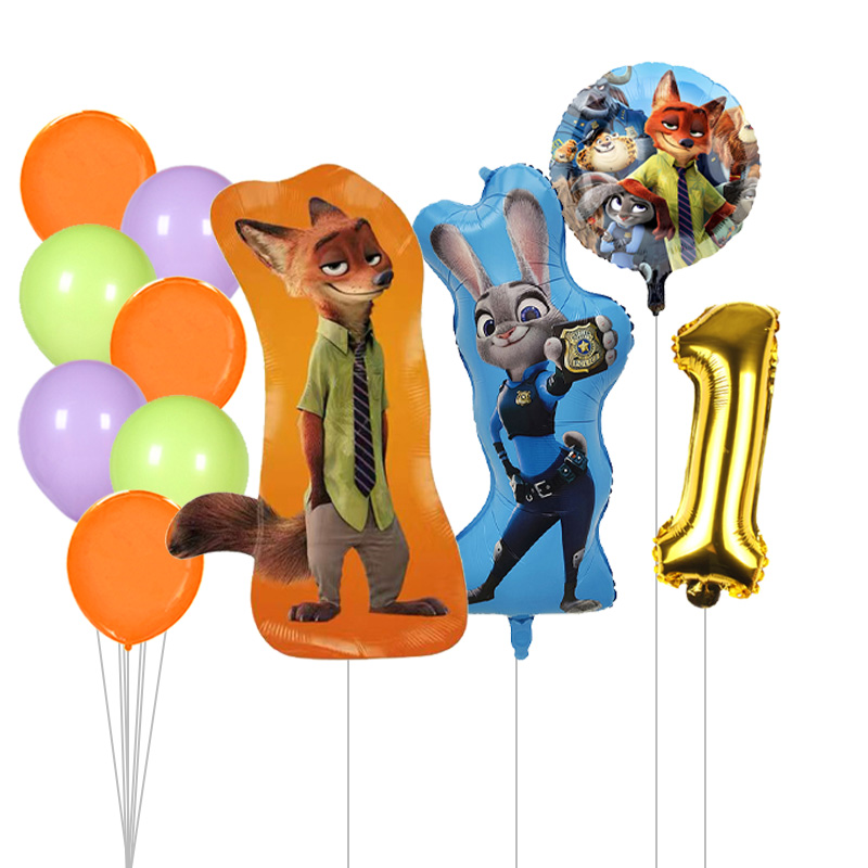 Zootopia Temalı Parti Süsleme  - Zootopia Party Games incelemesi ve fiyatı