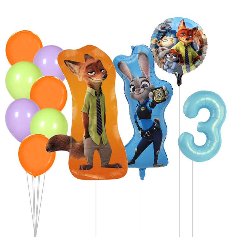 Zootopia Temalı Parti Süsleme  - Zootopia Party Games incelemesi ve fiyatı