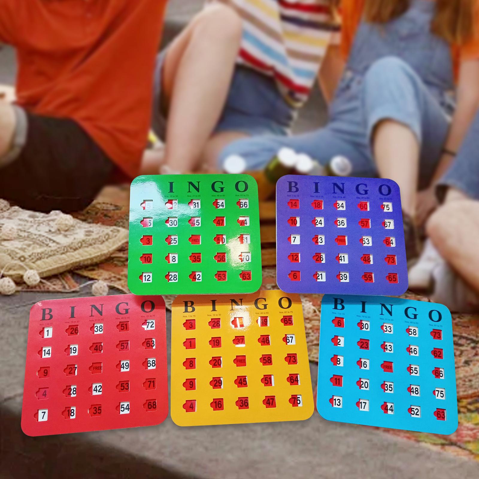 5 Adet Büyük Baskılı Bingo Kar - Party Games Large Groups incelemesi ve fiyatı