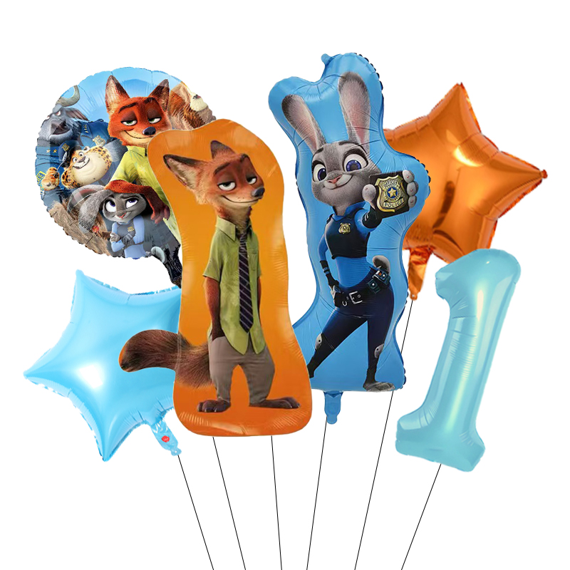 Zootopia Temalı Balon Çelenk K - Zootopia Party Games incelemesi ve fiyatı