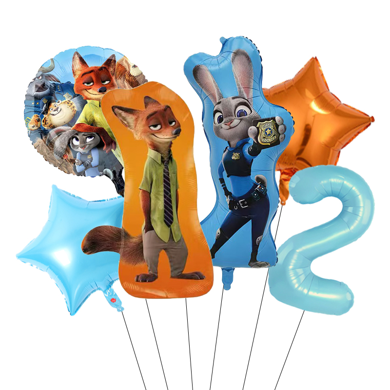 Zootopia Temalı Balon Çelenk K - Zootopia Party Games incelemesi ve fiyatı