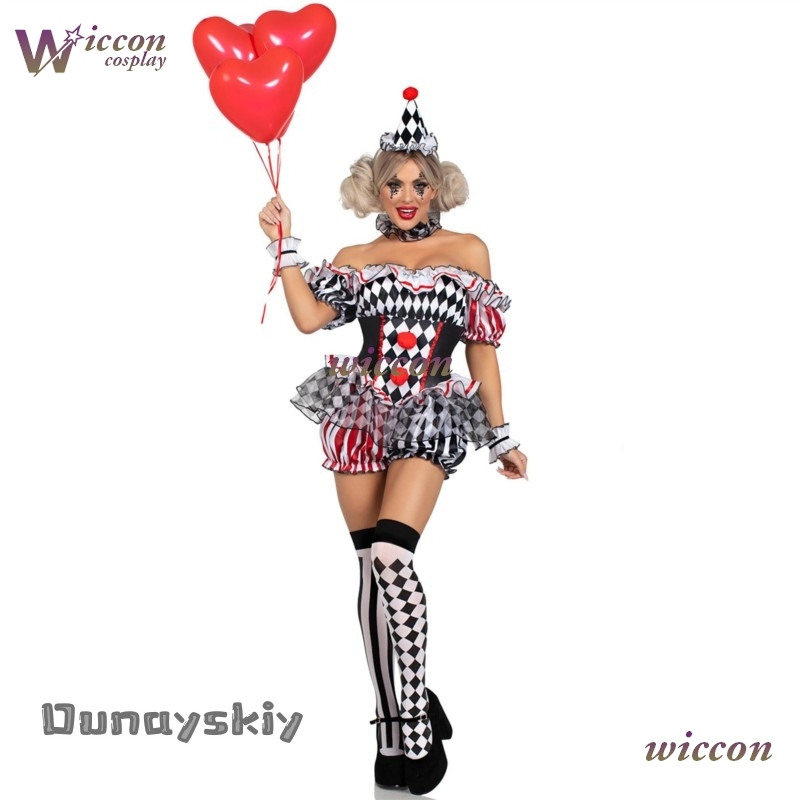 Kadınlar Palyaço Cosplay Kostü - Party Games Online Free incelemesi ve fiyatı