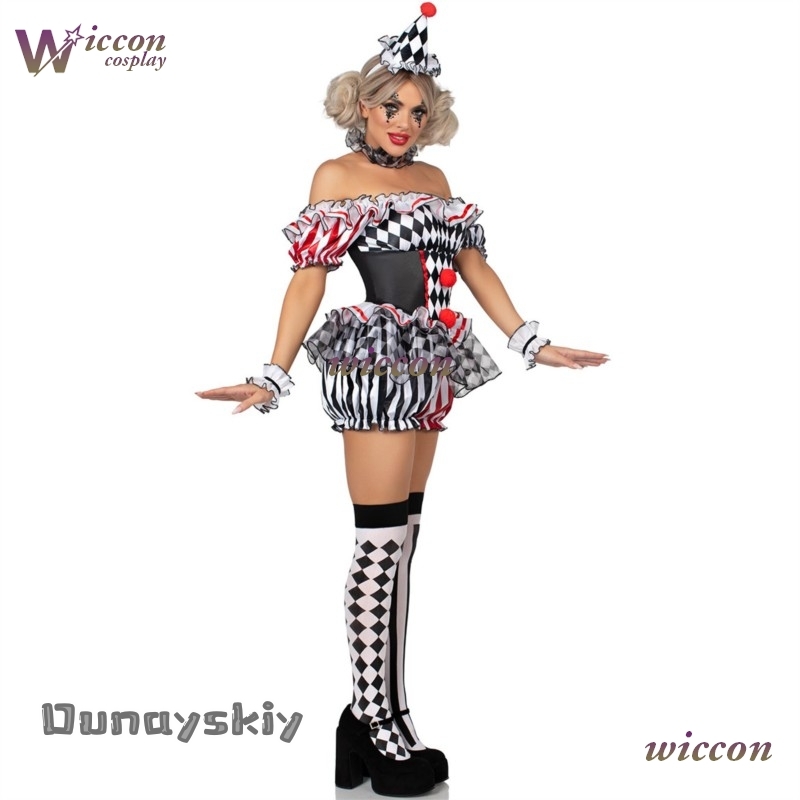 Kadınlar Palyaço Cosplay Kostü - Party Games Online Free incelemesi ve fiyatı