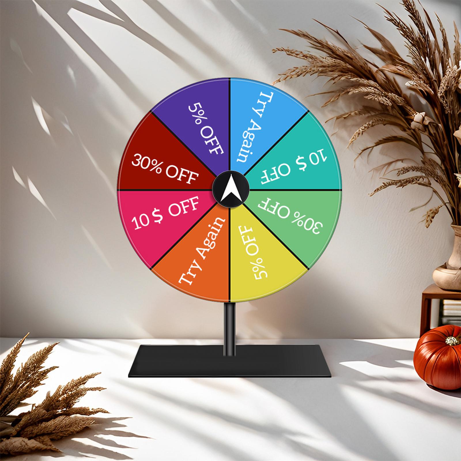 Akrilik Ödül Döner Tablası Kom - Party Games Spin The Wheel incelemesi ve fiyatı