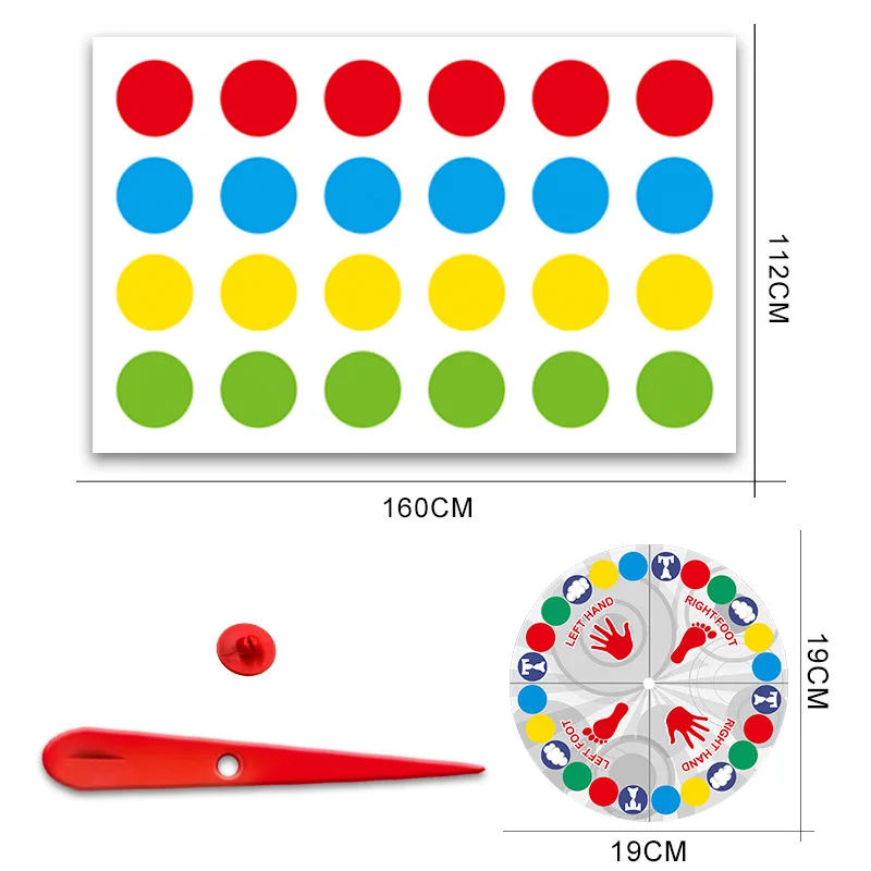 Çok Satan Twister Oyunu, Fizik - Party Games For 3 People incelemesi ve fiyatı