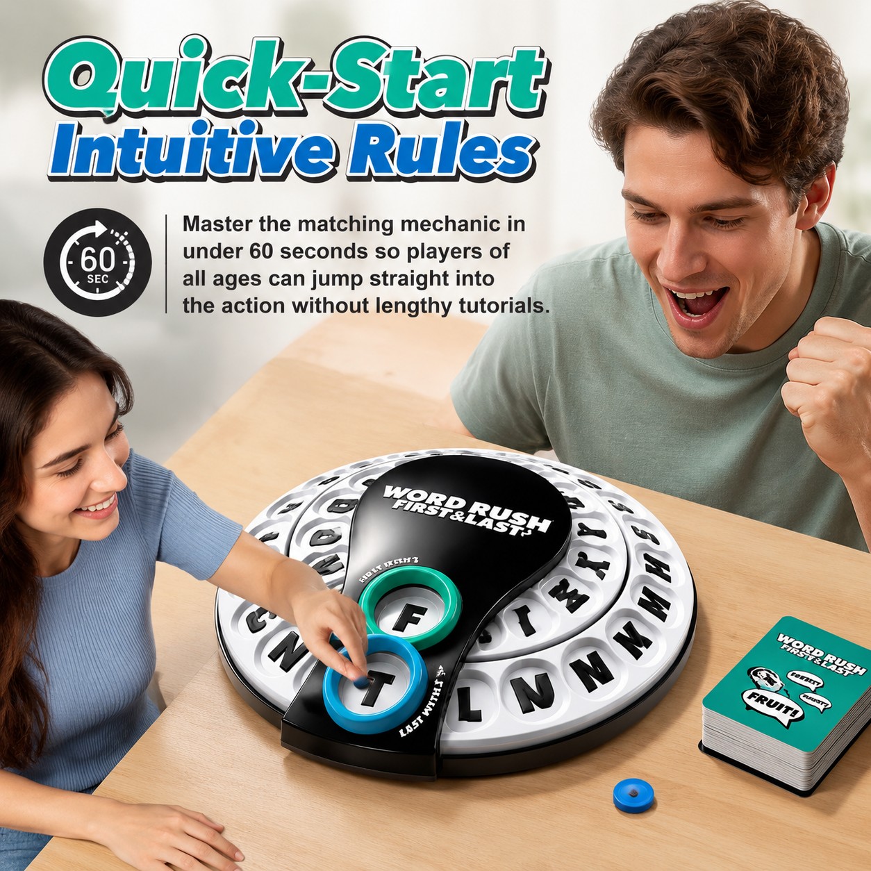 Kelime Hızı Harf Oyunu Oyuncağ - Party Games Spin The Wheel incelemesi ve fiyatı